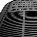 FH Group Automotive Floor Mats - Heavy-Duty Rubber, Universal Fit Full Set - Like New