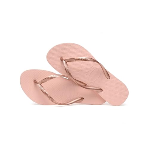 HAVAIANAS WOMEN'S SLIM FLIP FLOP - SIZE WOMEN 6 (EU W37/38) - BALLET PINK - Brand New