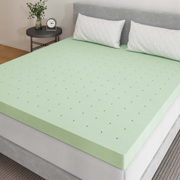 Novilla Mattress Topper Queen, High Density 4 Inch - Like New
