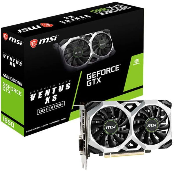 MSI GAMING GTX 1650 4GB GDRR6 GRAPHIC CARD GEFORCE GTX 1650 D6 - Scratch & Dent