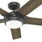 HUNTER BYHALIA 52 IN. CEILING FAN LIGHT REMOTE CC51418-A NOBLE BRONZE - BRONZE - Like New