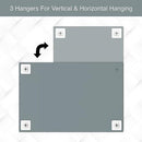 Duprima Frameless Mirror, 24 x 30 (Horizontal/Vertical) B0C559KPCP - Black - Brand New