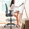 PRIMY DRAFTING CHAIR ERGONOMIC TALL, HIGH BACK, ADJUSTABLE, PR959-Z - DARK GRAY - Like New
