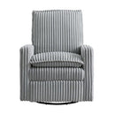 Oxford Baby Uptown Power Glider Recliner Rocking 270° Swivel/Chair 81253523 -Ash - Like New