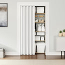 TECHNI HOME STUDIO SERIES 48" W PVC FOLDABLE ACCORDION DOORS WHITE OAK - Like New