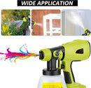GENERIC CORDLESS PAINT SPRAYER REPLACEMENTY BATTERY NOT INCLUDED - GREEN - Like New