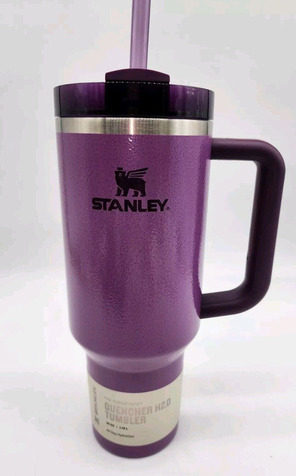 STANLEY 40 OZ. QUENCHER H2.0 FLOWSTATE TUMBLER - HAMMERTONE LILAC - Brand New
