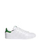 ADIDAS MEN'S STAN SMITH SHOES - CLOUD WHITE/CORE WHITE/GREEN - SIZE 8.5 New