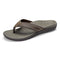 VIONIC MEN'S TIDE TOE-POST SANDAL FLIP FLOP SIZE MEN 8 BROWN - Brand New