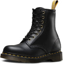 V1460 Dr. Martens Unisex Vegan 1460 Lace Up Boots Flex Rub Off Black Men Size 4 Brand New