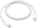 APPLE USB-C WOVEN CHARGE CABLE (1 M)  - WHITE - Like New