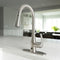 BIO BIDET FLOW TOUCHLESS KITCHEN FAUCET UP-7000BN - BRUSHED NICKEL - Like New