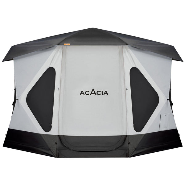 ACACIA CAMPING TENT 4-6 PERSON LARGE TENT 6'10" HEIGHT 2 DOORS - Scratch & Dent