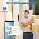 HeimVision HD 5MP 8CH NVR POE Security Camera System 10" LCD Monitor - HM541 - Like New