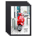 Langdon House 13x19 Poster Frames B07W4H7GQP (Black, 4 Pack) Prima Collection - Like New