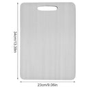 SUZLFTDZSW STAINLESS STEEL CUTTING BOARDS FOR KITCHEN TITANIUM CUTTING BOARD - Like New