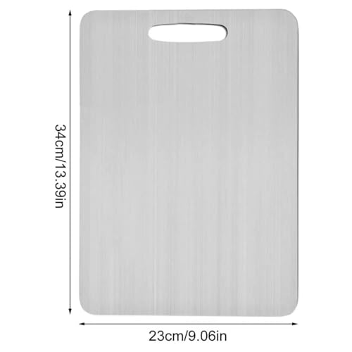 SUZLFTDZSW STAINLESS STEEL CUTTING BOARDS FOR KITCHEN TITANIUM CUTTING BOARD - Like New