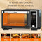 WHALL Toaster Oven Air Fryer, Max XL Large 30-Quart Smart Oven AO28S01 - BLACK Like New