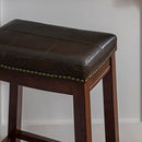 Linon Home Kingston Backless Linon Claridge Stool Counter Height B00F1FNZ5Q - Brand New