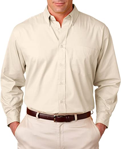 8975 UltraClub Men's Whisper Twill New