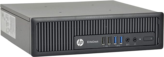 HP ELITEDESK 800 G1 USFF i7-4770 16GB 512GB SSD HD GRAPHICS 4600 E5N88US - BLACK - Like New