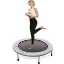 38/40" Mini Exercise Trampoline for Adults or Kids - Indoor Fitness (Gray) - Brand New