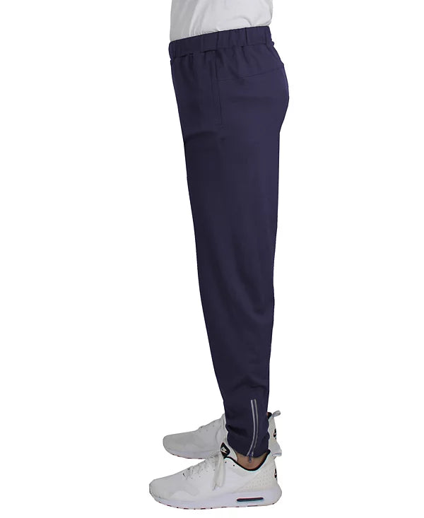BLUE ICE MEN'S MOISTURE WICKING PERFORMANCE JOGGERS - SIZE: MEN XL - NAVY - Brand New