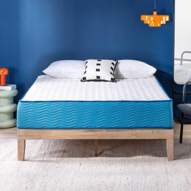 BEST PRICE MATTRESS 12" MATTRESS HYBRID TIGHT TOP SUPPORTIVE FOAM TWIN - Brand New