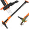 WEED PULLER TOOL STAND UP HEAVY DUTY WEEDING TOOL WITH 39" HANDLE - ORANGE - Like New