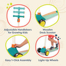 B. TOYS WOOD KIDS SCOOTER BX23302 - MULTI - Like New