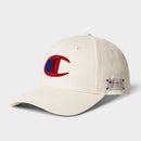 CHAMPION ADULT CLASSIC TWILL BASEBALL HAT - CREAM - Brand New
