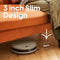 LIGHT 'N' EASY Robot Vacuum Automatic Emptying Ultra-Quiet M212AGR - Gray Like New
