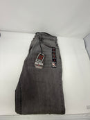 BLU ROCK MEN'S FLEX STRETCH SLIM FIT STRAIGHT JEANS - SIZE: 34X31 - GRAY/BLACK - Brand New