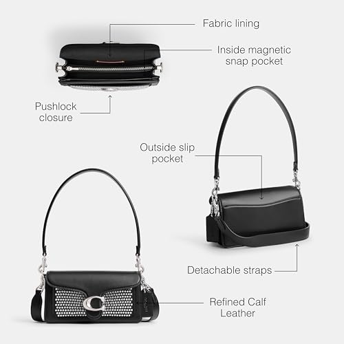 COACH TABBY SHOULDER BAG 20 - LH/BLACK - Brand New