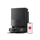 ROBOROCK QREVO S5V ROBOT VACUUM AND MOP FLEXIARM EDGE MOPPING - BLACK - Like New