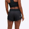 HOKA ONE ONE HOKA GLIDE 4" SHORT WOMEN'S - SIZE: WOMEN S - BLACK - Brand New