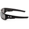 OAKLEY RECTANGULAR MEN'S BLACK RECTANGULAR SUNGLASSES - BLACK IRIDIUM/POLISHED - Like New