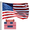Thicken American Flag, US Flags 3x5 Outdoor High Wind, 3x5 American Flag - Like New