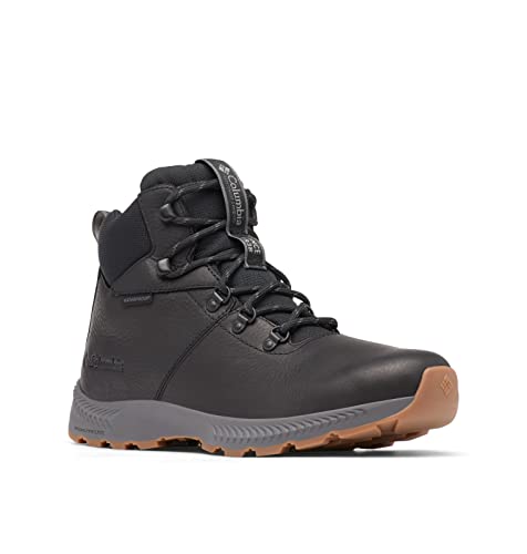 COLUMBIA MEN'S LANDROAMER EXPLORER WATERPROOF SHOE SIZE MEN 10 BLACK/GRAY - Like New