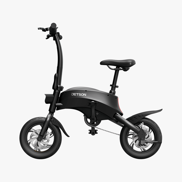 JETSON AXLE 12" FOLDABLE STEP OVER ELECTRIC BIKE - BLACK - Like New