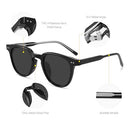 Tucci Italy Brown Polarized UV400 Sunglasses Lightweight Flexible Fit - Like New