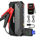 GREPRO JUMP STARTER 10L GAS & 8.0L DIESEL 3000A BATTERY JUMP STARTER - BLACK - Like New