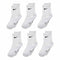UN0019-001 NIKE DRI-FIT PERFORMANCE BASIC CREW MEN 5-7, WHITE - Brand New