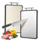 KUNDITA STAINLESS STEEL CUTTING BOARD DOUBLE SIDED CUTTING BOARD (16”×12”) - Brand New