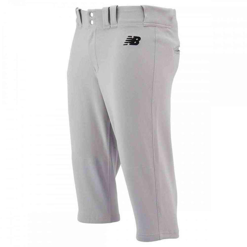 BBP236 New Balance Youth Adversary Baseball Knicker Gray Size S - Brand New