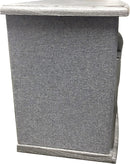 Heat Storm HS-1500-ILODG Cabinet Heater, 15" H x 13.5" W x 11" D - GRAY - Like New