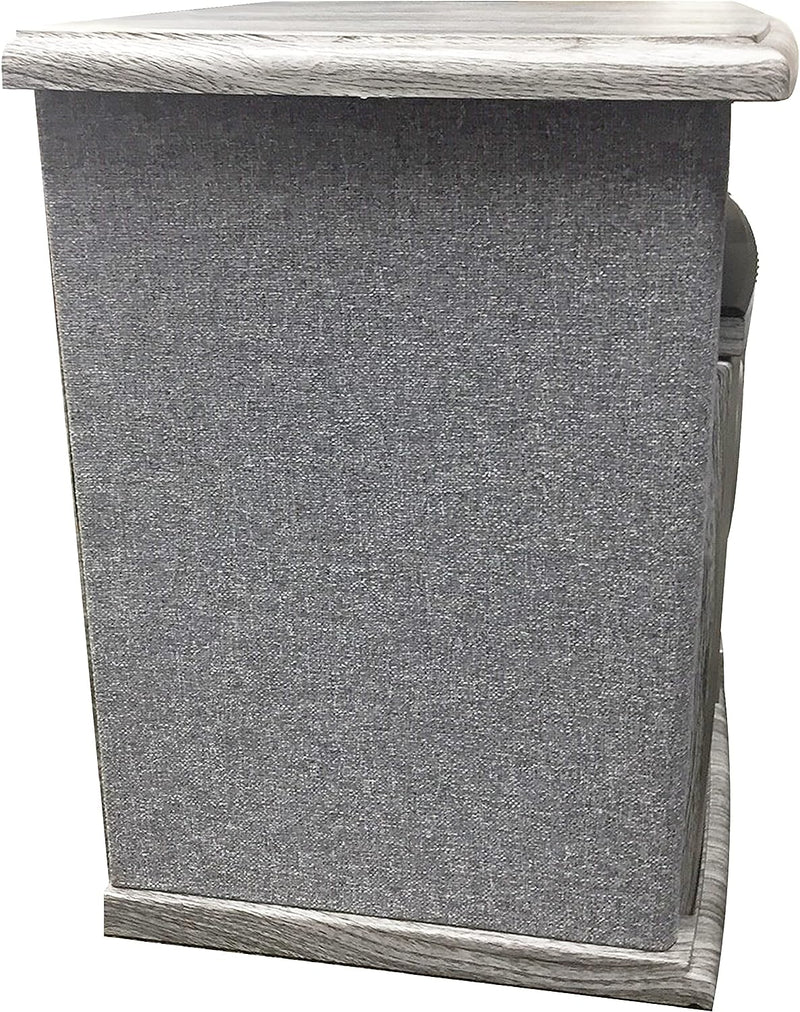 Heat Storm HS-1500-ILODG Cabinet Heater, 15" H x 13.5" W x 11" D - GRAY - Like New