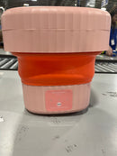 WHYATT WASHING MACHINE, MINI WASHER AND DRYER, WITH 3 MODES CLEANING - PINK - Like New