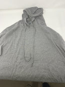 BLUE ICE STRETCHABLE COMFY HOODIE 60% POLYESTER 40% COTTON - MEN L - CHARCOAL - Brand New