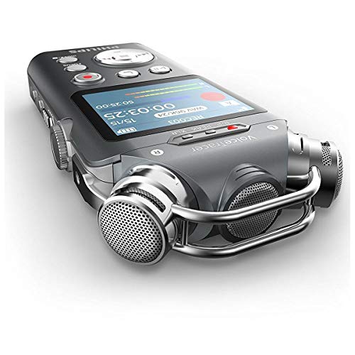 PHILIPS VoiceTracer Audio Recorder DVT7500 - Black - Like New
